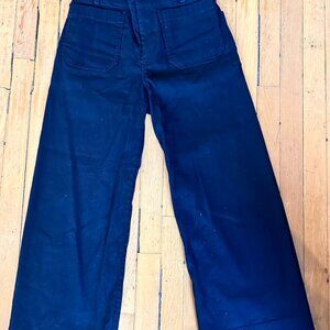 The Colette Magic Fabric Crop Wide-Leg Pants by Maeve - Petite